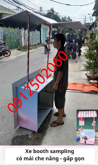 booth sampling di động