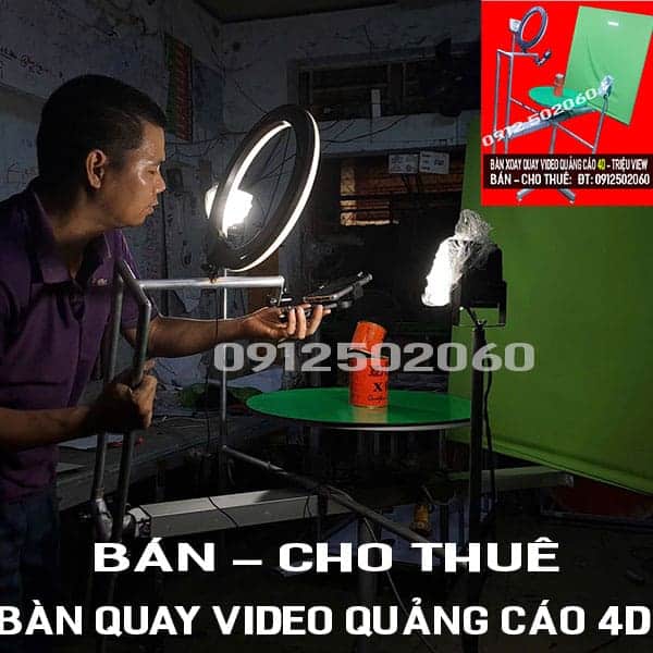 thiết bị quay phim sản phẩm 4D