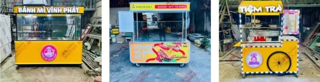 kiot bán hàng - bánh mì