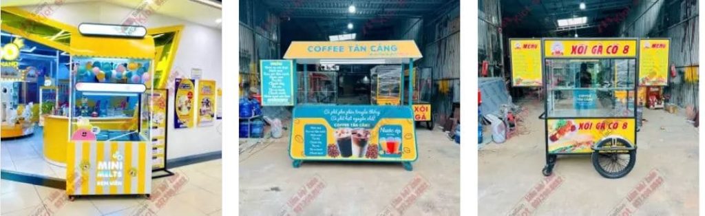 mẫu xe kiot đẹp thiết kế