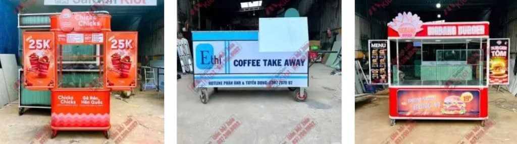 xe bán cafe take away đẹp