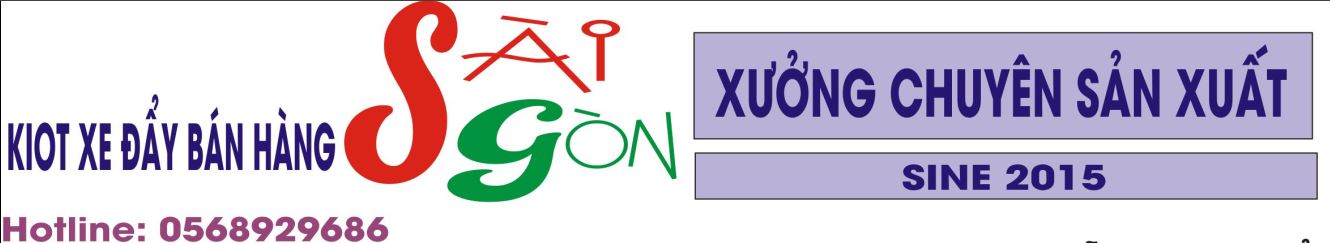 xưởng sản xuất kiot xe đẩy bán hàng