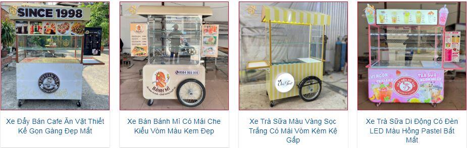TOP 30+ Quầy Take Away, Xe Bán Hàng Di Động...tại TP.Hồ Chí Minh 30 mẫu xe take away tham khao (1)