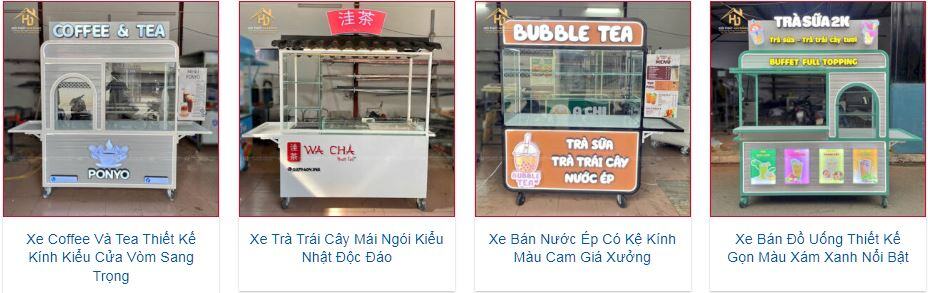 TOP 30+ Quầy Take Away, Xe Bán Hàng Di Động...tại TP.Hồ Chí Minh 30 mẫu xe take away tham khao (1)
