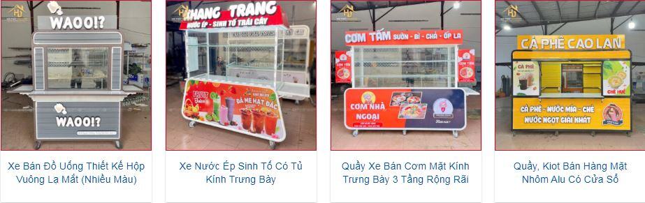 TOP 30+ Quầy Take Away, Xe Bán Hàng Di Động...tại TP.Hồ Chí Minh 30 mẫu xe take away tham khao (1)