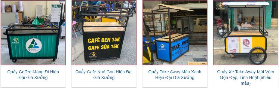 TOP 30+ Quầy Take Away, Xe Bán Hàng Di Động...tại TP.Hồ Chí Minh 30 mẫu xe take away tham khao (1)