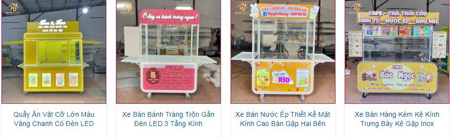 TOP 30+ Quầy Take Away, Xe Bán Hàng Di Động...tại TP.Hồ Chí Minh 30 mẫu xe take away tham khao (1)
