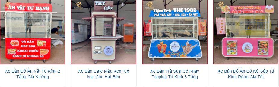 TOP 30+ Quầy Take Away, Xe Bán Hàng Di Động...tại TP.Hồ Chí Minh 30 mẫu xe take away tham khao (1)
