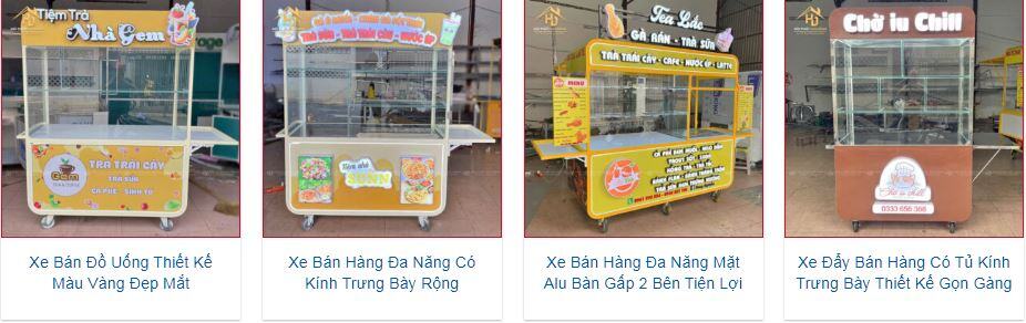 TOP 30+ Quầy Take Away, Xe Bán Hàng Di Động...tại TP.Hồ Chí Minh 30 mẫu xe take away tham khao (1)