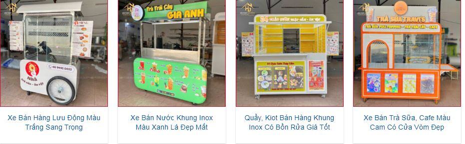 TOP 30+ Quầy Take Away, Xe Bán Hàng Di Động...tại TP.Hồ Chí Minh 30 mẫu xe take away tham khao (1)