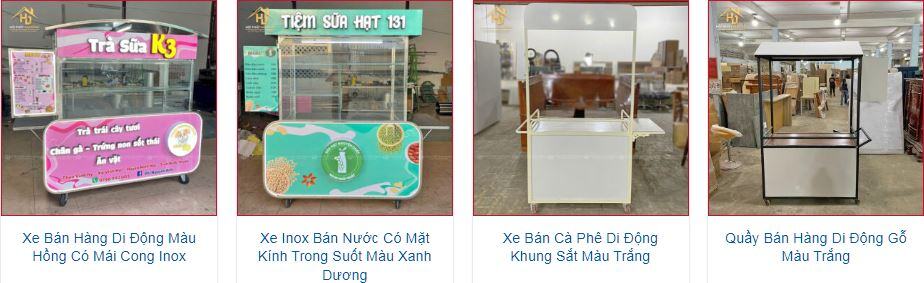 TOP 30+ Quầy Take Away, Xe Bán Hàng Di Động...tại TP.Hồ Chí Minh 30 mẫu xe take away tham khao (1)