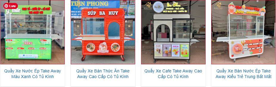 TOP 30+ Quầy Take Away, Xe Bán Hàng Di Động...tại TP.Hồ Chí Minh 30 mẫu xe take away tham khao (1)