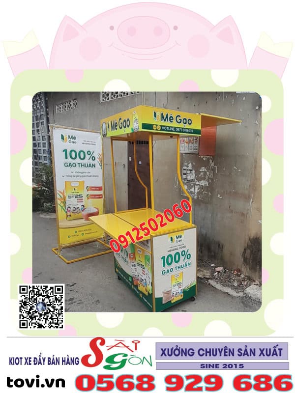 xe booth giới thiệu sản phẩm