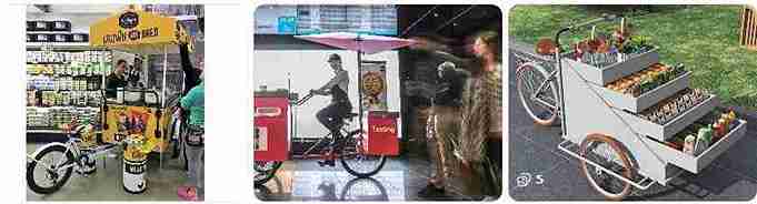 Ý Tưởng Booth Sampling Bằng Xe Đạp