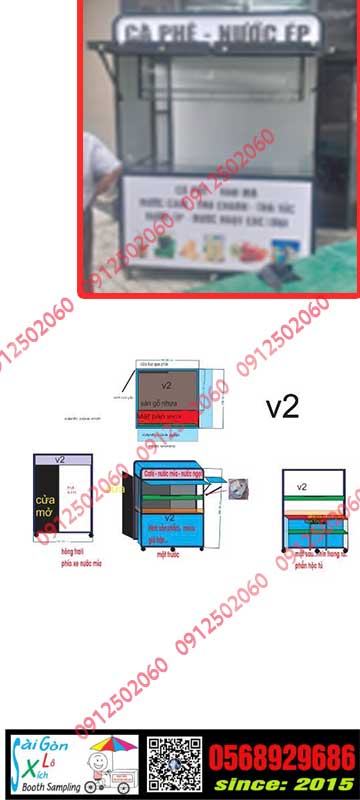 Thiết kế Popup Store theo thương hiệu