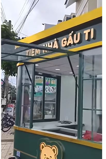 mẫu xe trà sữa đẹp tham khảo