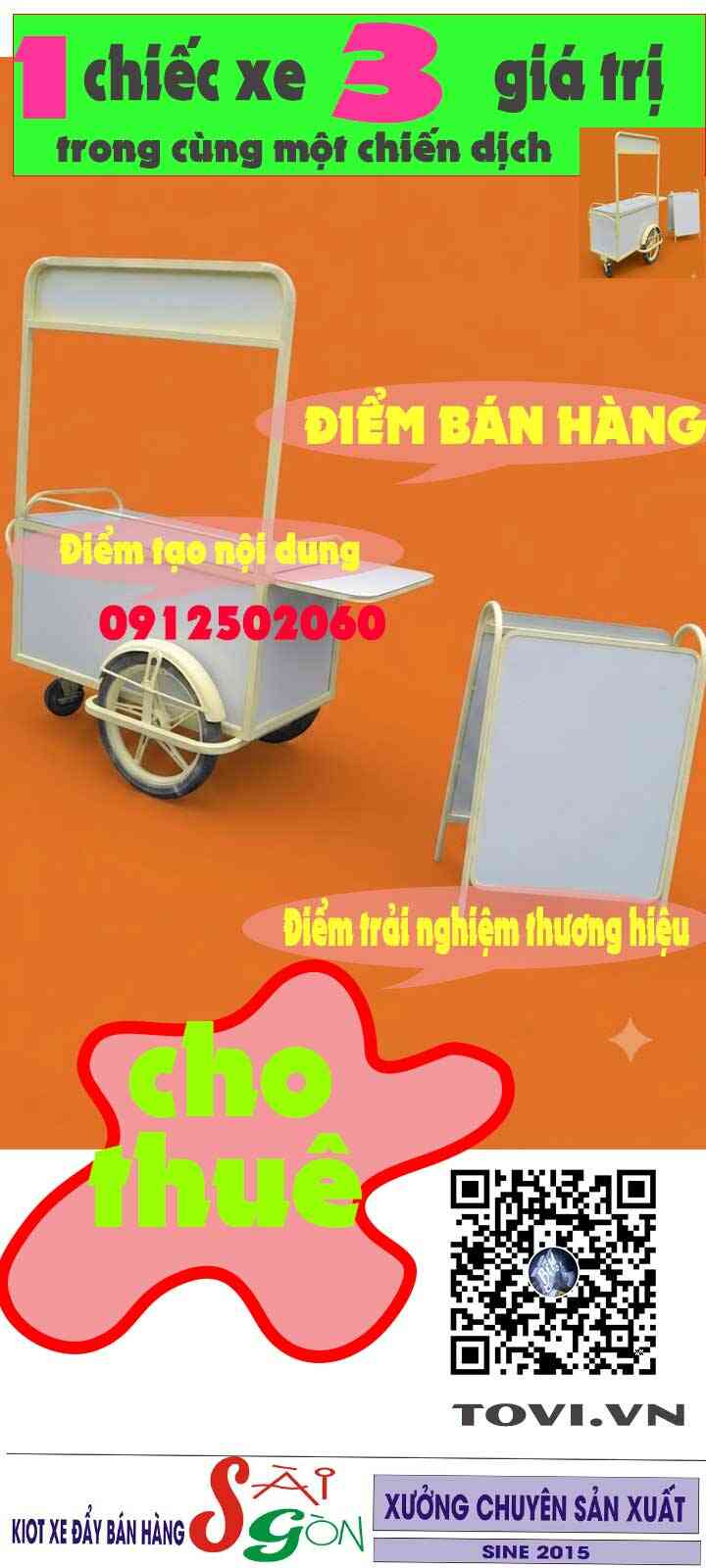 Bảng giá cho thuê xe cà phê TP.HCM – Cập nhật mới nhất