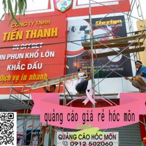 mẫu bảng hiệu đẹp quảng cáo giá rẻ hóc môn