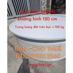 bàn chụp sản phẩm 360 độ 120 cm đặt sản phẩm dưới 150kg