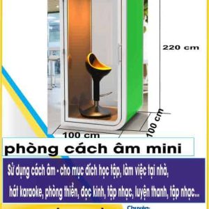 phòng cách âm mini