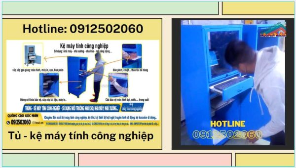 thùng đặt thiết bị nhà máy có khóa an toàn