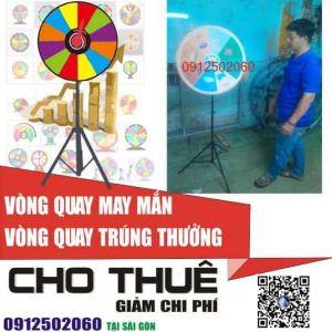 cho thuê vòng xoay may mắn