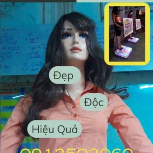 đep độc hiệu quả quảng cáo bằng manocanh