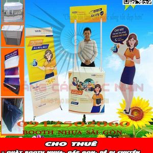 địa chỉ công ty cho thuê quầy booth nhựa