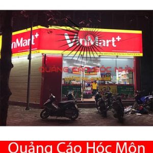 hộp đèn quảng cáo gắn đèn cho cửa hàng ở huyện hóc môn