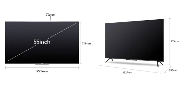 kich thuoc tivi 55 inch