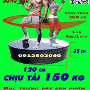 bàn chụp hình khổng lồ 120cm 150 kg