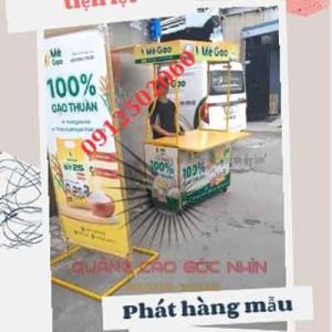 quảng cáo truyền thông với xe booth