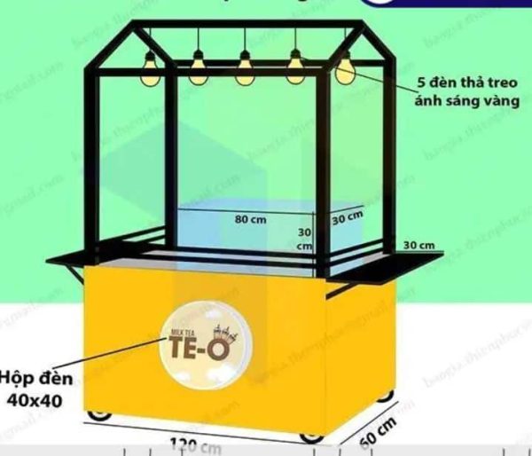 thiết kế xe bán hàng