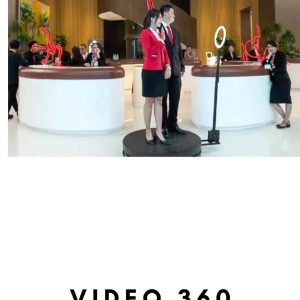 quảng cáo sự kiện hiệu quả sử dụng 360 độ video photobooth