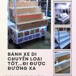 Quầy bán kẹo dẻo di động