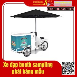 xe xích lô bán hàng