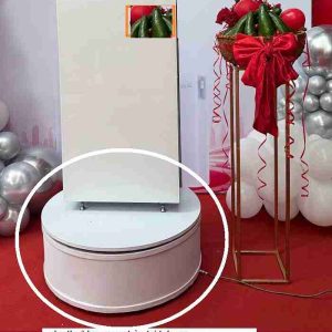bục xoay tròn 360 độ